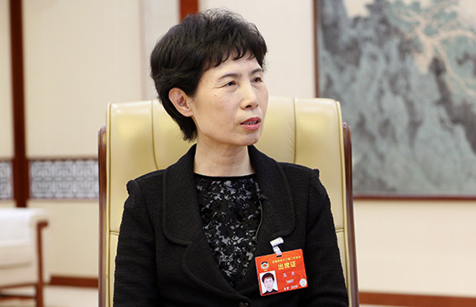 全國政協(xié)委員、中國貿(mào)促會會長高燕：推動全方位對外開放 促進外貿(mào)穩(wěn)中提質(zhì)