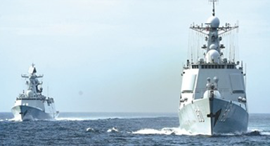 海軍某支隊組織訓(xùn)練
