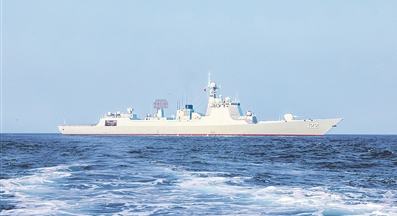 海軍某支隊(duì)開展海上訓(xùn)練